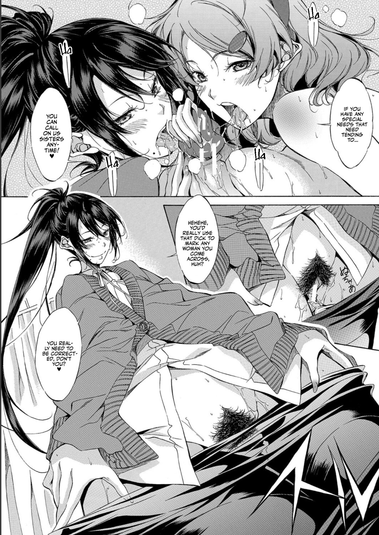 Hentai Manga Comic-I Somehow Got a Whole Bunch of High Schoolers Pregnant Legally?-Read-112